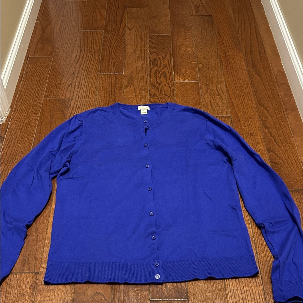 Ladies size XL lightweight The Caryn Cardigan from J crew